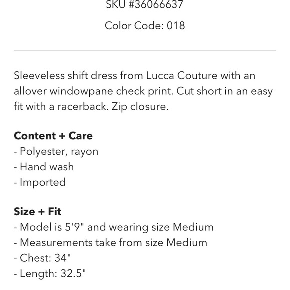 UO Lucca Couture Windowpane Racerback Dress - Picture 6 of 6